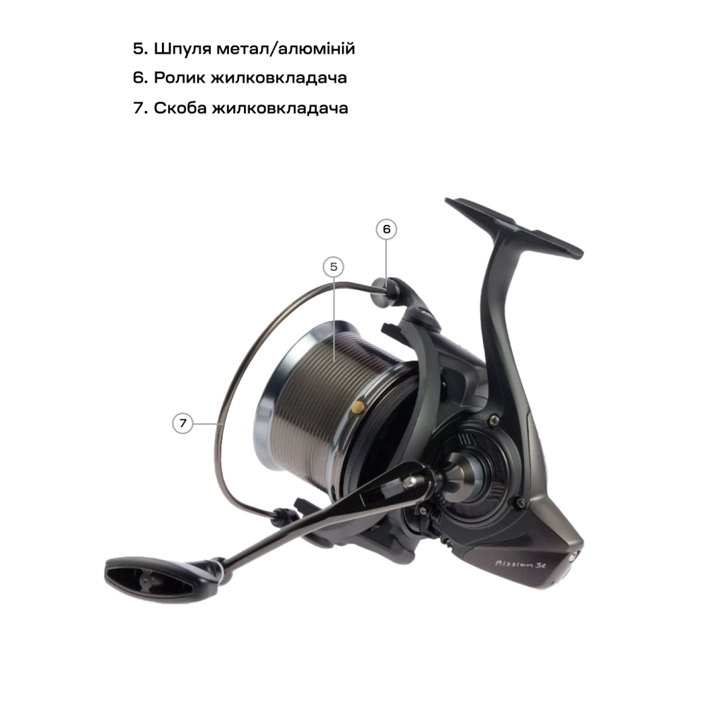 Котушка Brain Mission SE Reel 9000 12+1 BB 4.11 (1858.47.11)