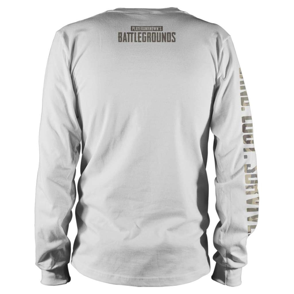 Лонгслів Jinx Pubg Camo Street Long Sleeve White S (JINX-9240 WTS)