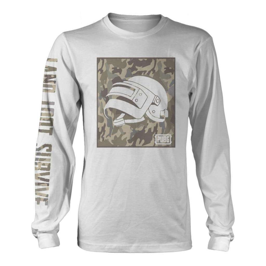 Лонгслів Jinx Pubg Camo Street Long Sleeve White S (JINX-9240 WTS)