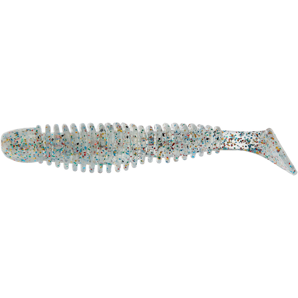 Силікон рибальський Reins Bubbling Shad 4" 204 UV All Stars (8 шт/уп.) (1552.07.88)