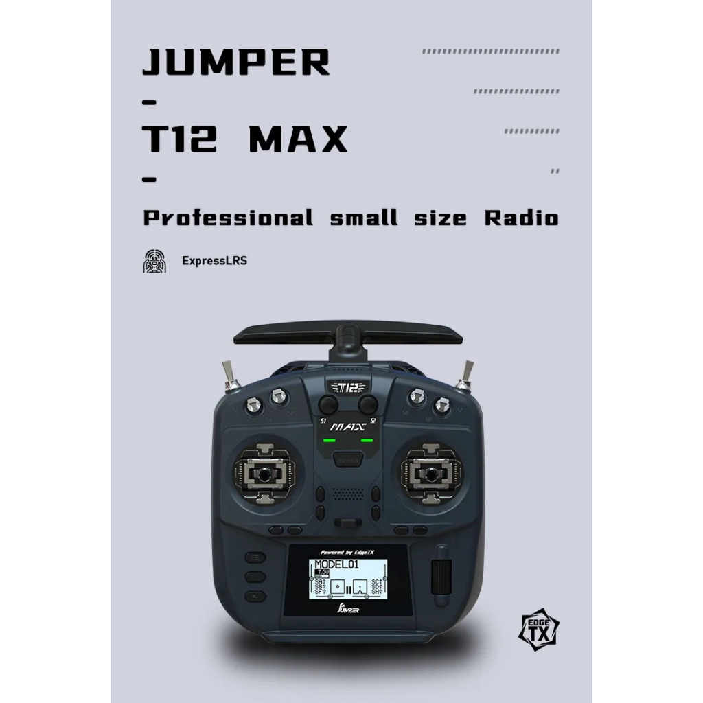 Пульт управління для дрона Jumper T12 MAXHALL ELRS2.4G (C10120)