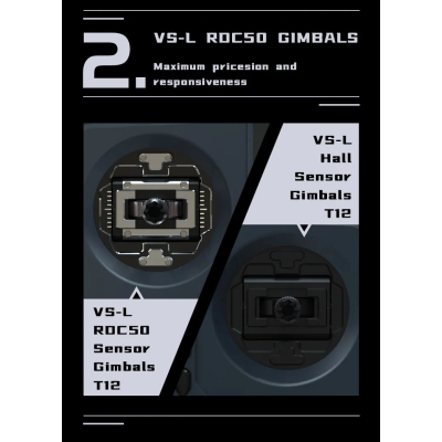 Пульт управління для дрона Jumper T12 MAXHALL ELRS2.4G (C10120)