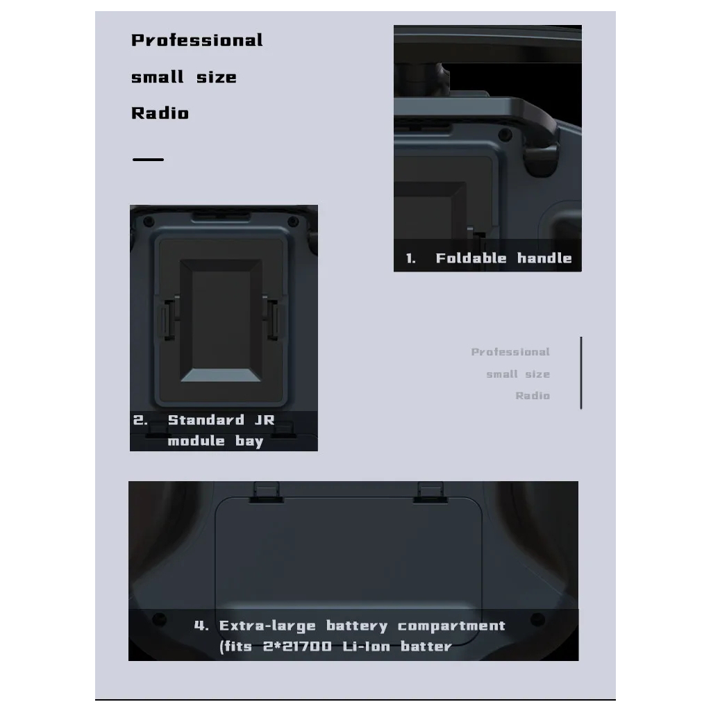 Пульт управління для дрона Jumper T12 MAXHALL ELRS2.4G (C10120)