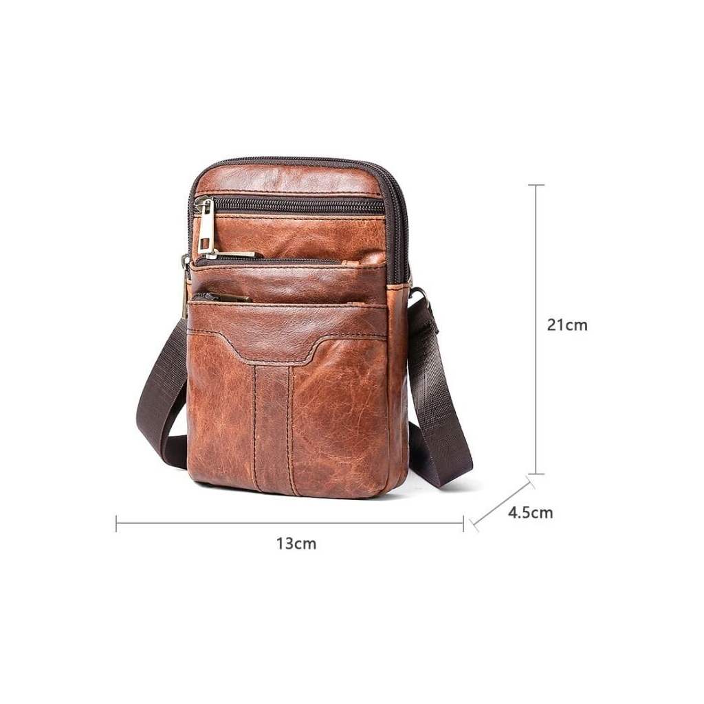 Сумка Vintage Коричнева (14724)