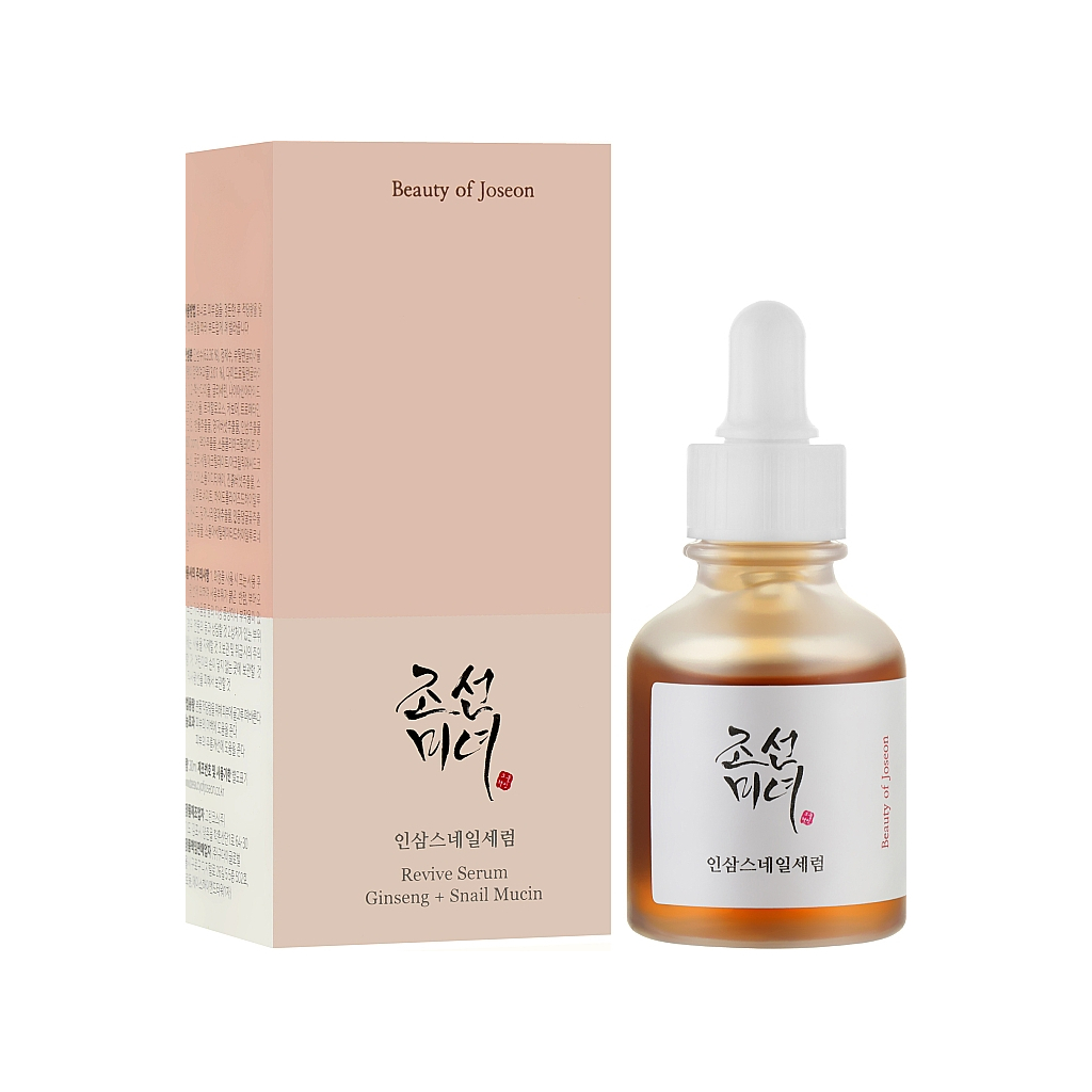 Сироватка для обличчя Beauty Of Joseon Ginseng + Snail Mucin 30 мл (8809738316139)