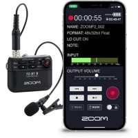 Цифровий диктофон Zoom F2-BT Black цифрова портативна студія (287179)