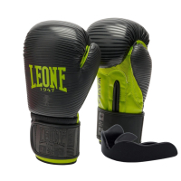 Боксерські рукавички Leone GN313 Waves Black 10 унцій (GN313_Black_10oz)