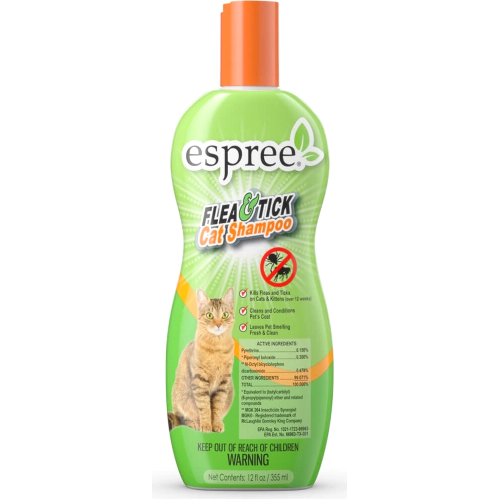 Шампунь для тварин Espree Flea&Tick Cat 355 мл (0748060028908)