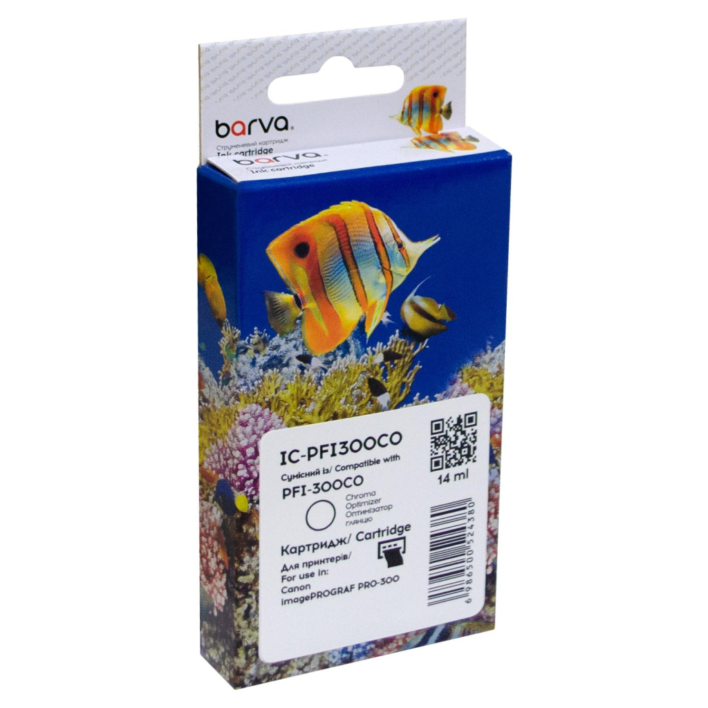 Картридж Barva Canon PFI-300CO 4201C001 275с gloss optimizer (IC-PFI300CO) Картридж Barva Canon PFI-300CO 4201C001 275с gloss optimizer (IC-PFI300CO)