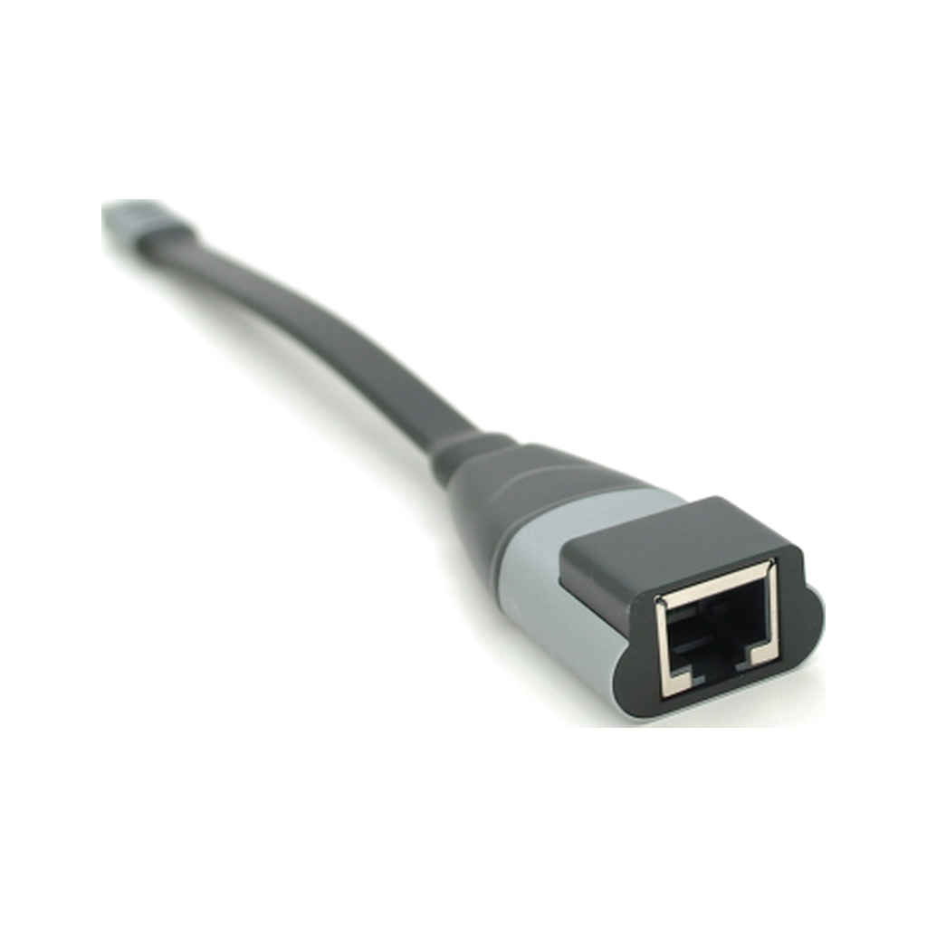Перехідник USB-C to RJ45 0.18m 1000Mbps black Voltronic (YT-Type-C(M)/RJ-45(F)/27032) Перехідник USB-C to RJ45 0.18m 1000Mbps black Voltronic (YT-Type-C(M)/RJ-45(F)/27032)
