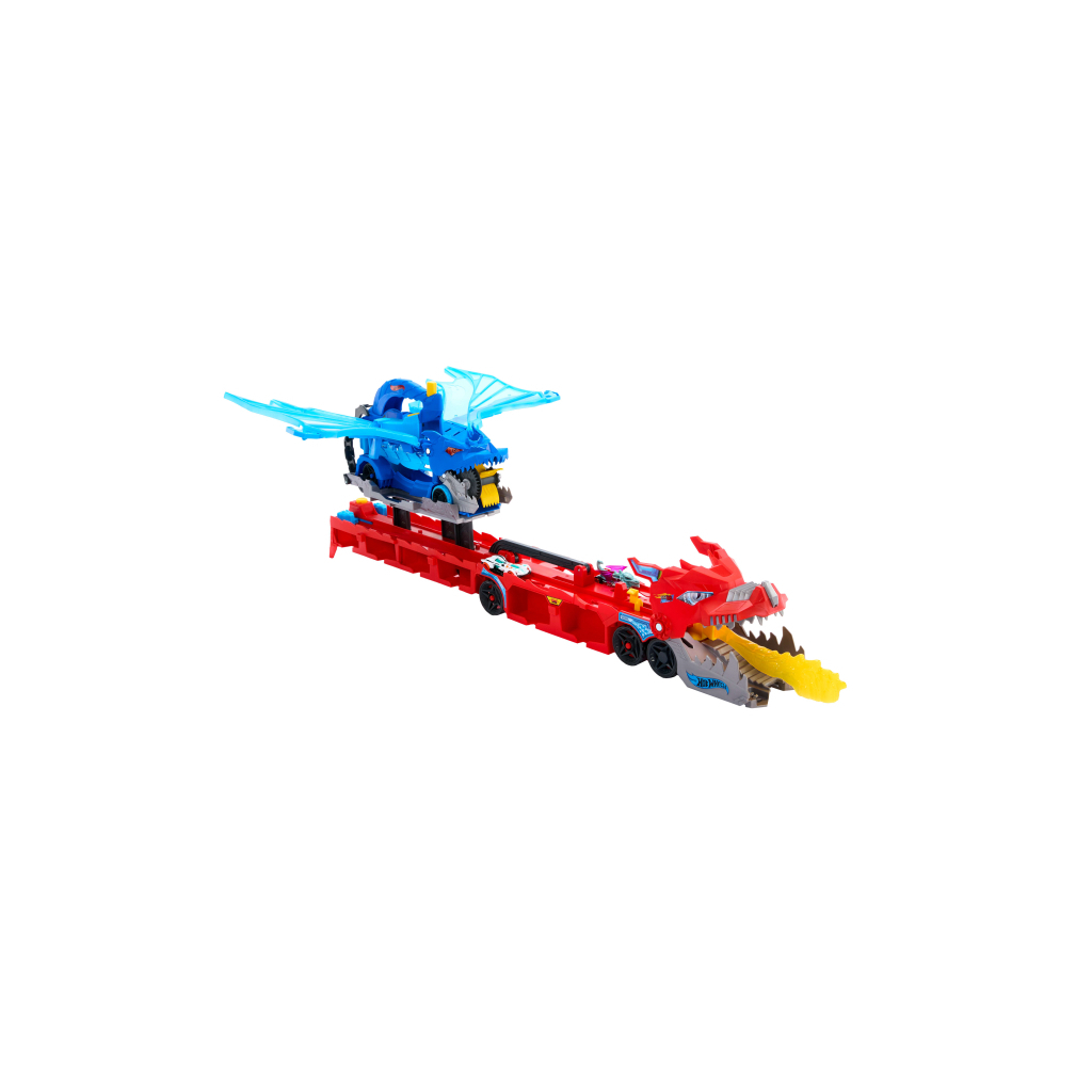 Автотрек Hot Wheels City Транспортер-трансформер Два дракони (JBM72) Автотрек Hot Wheels City Транспортер-трансформер Два дракони (JBM72)