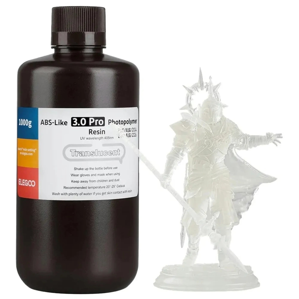 Фотополімерна смола ELEGOO Resin, ABS-like 3.0 pro 1кг, beige (50.103.0248) Фотополімерна смола ELEGOO Resin, ABS-like 3.0 pro 1кг, beige (50.103.0248)