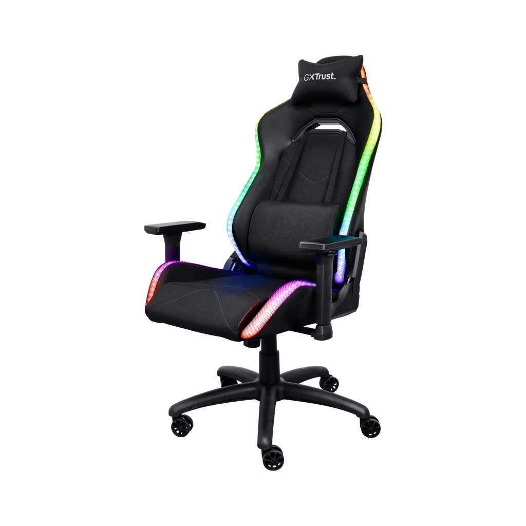 Крісло ігрове Trust GXT 719 Ruya RGB Black (25185) Крісло ігрове Trust GXT 719 Ruya RGB Black (25185)