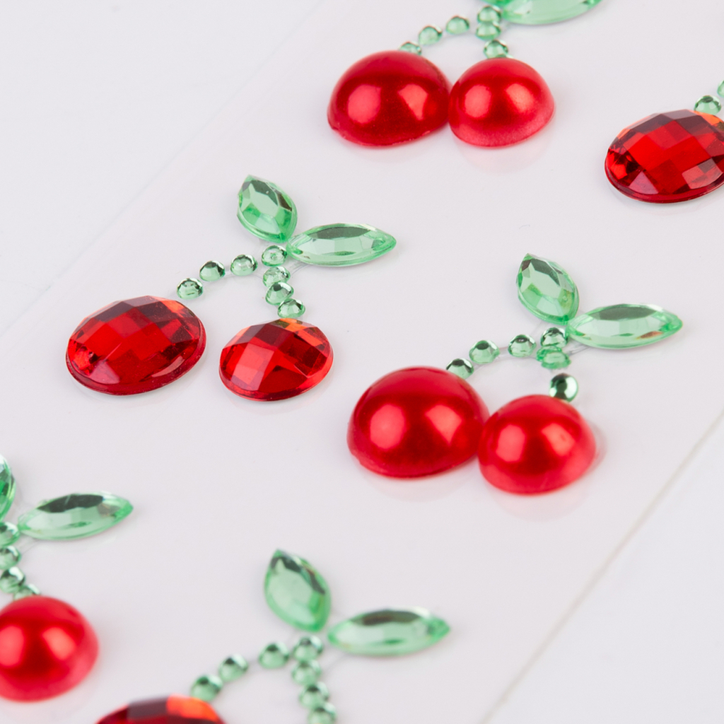 Набір для творчості Santi Вишеньки аплікація зі страз самоклеючих 7х14 см (743035) Набір для творчості Santi Вишеньки аплікація зі страз самоклеючих 7х14 см (743035)