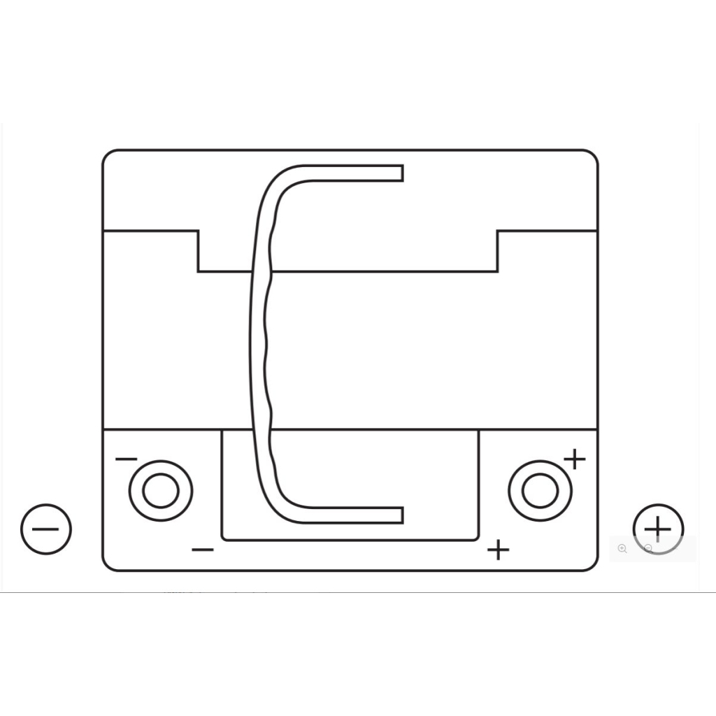 Акумулятор автомобільний EXIDE AGM 50Ah (EK500)
