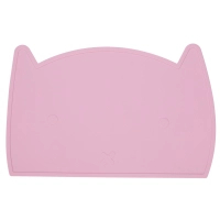 Набір дитячого посуду FreeON Kitty силіконовий килимок для годування, pink (46385)