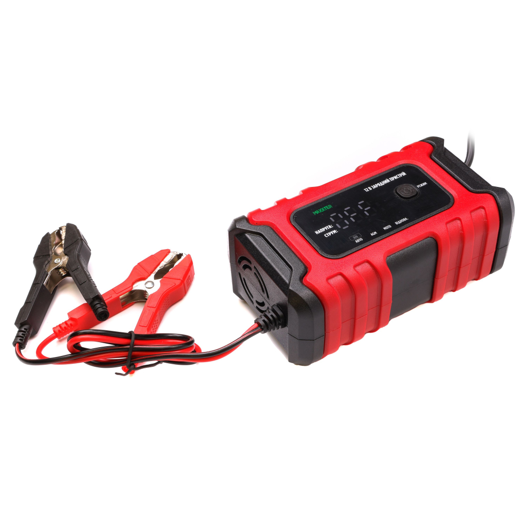 Мережевий зарядний пристрій для АКБ Maxxter MX-CHR-12V6A 12V 6A (MX-CHR-12V6A)