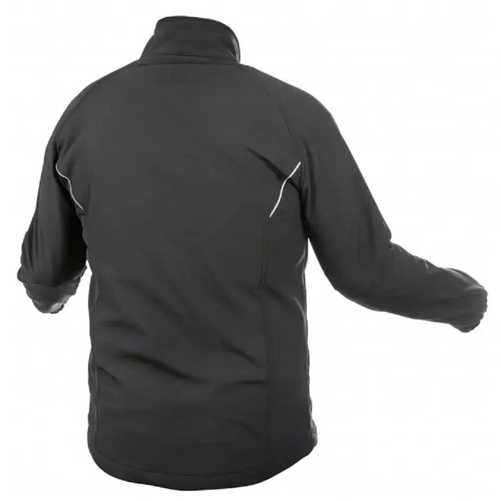 Куртка робоча Hoegert BIESE HT5K258-2XL SoftShell 96% поліестер/4% еластан чорна, 2XL (56) (HT5K258-2XL)
