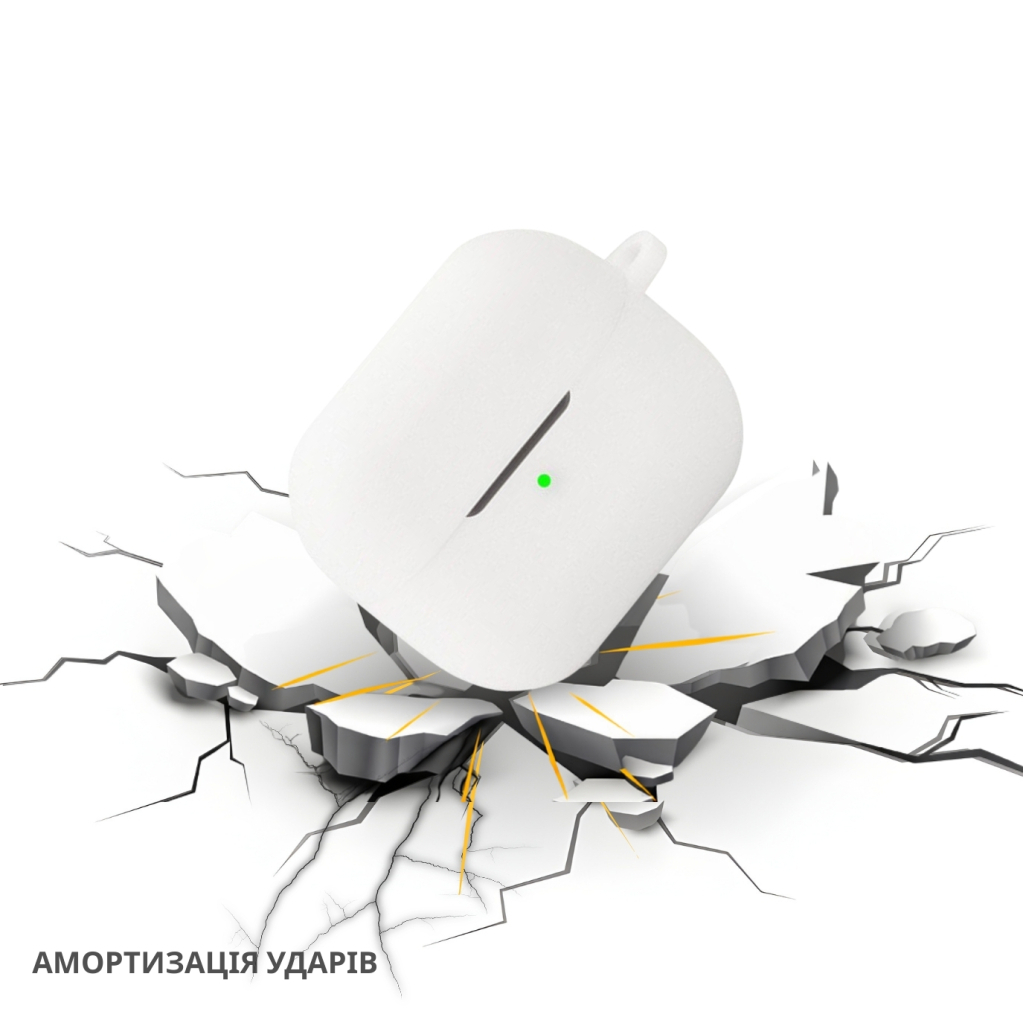 Чохол для навушників BeCover для Samsung Galaxy Buds 3 FE White (715115)