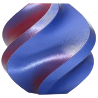 Пластик для 3D-принтера Bambu Lab PLA Silk Dual Color 1кг, 1.75мм Midnight Blaze ''Blue-Red'' SPL (921134893985)
