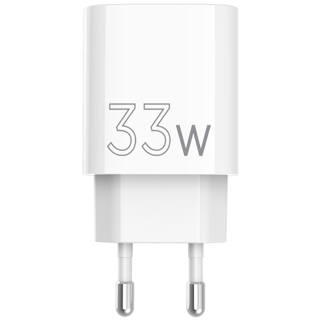 Зарядний пристрій Sigma 1xUSB-C PD33W + 1xUSB QC3.0 GaN X-power PS33-01 white (4827798527719)
