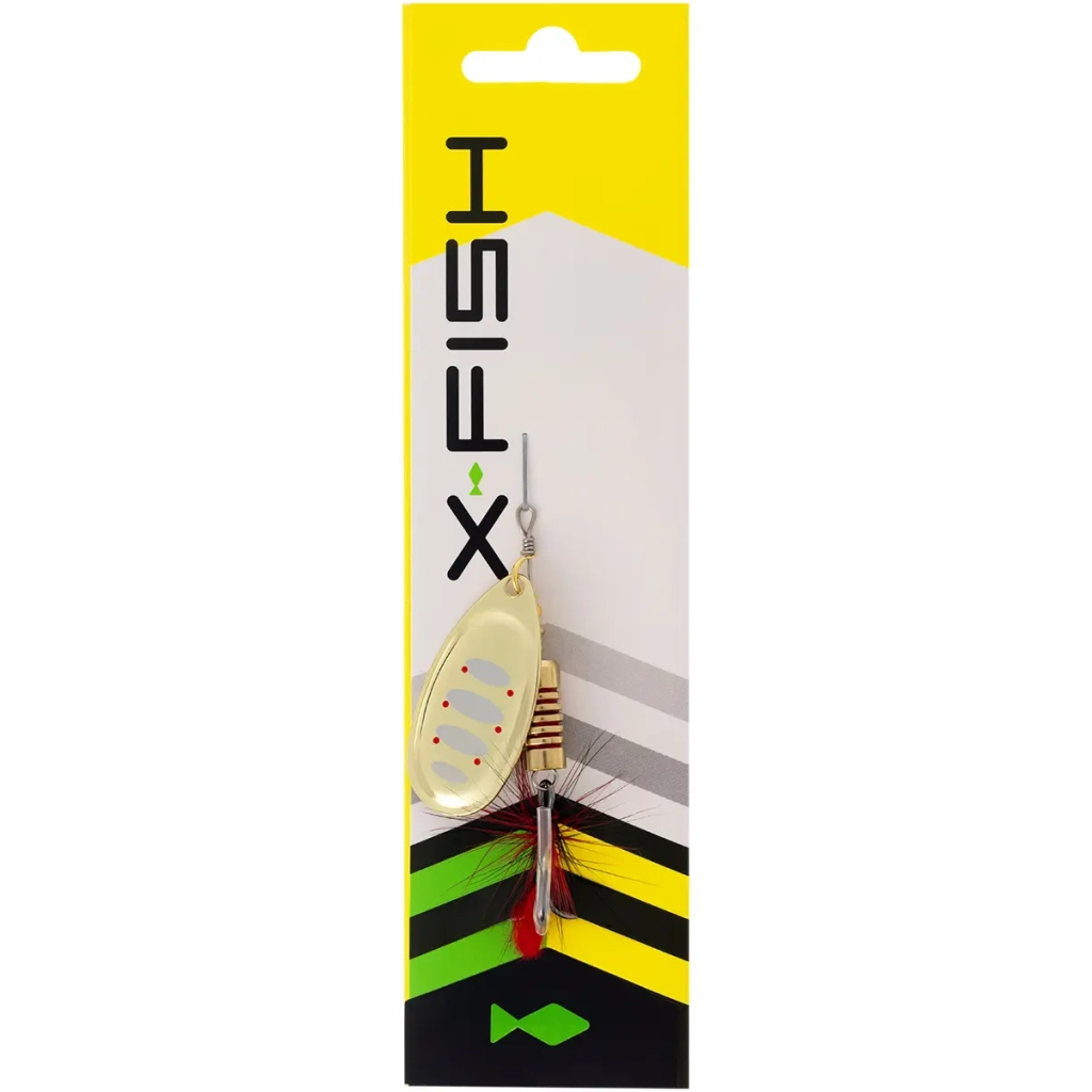 Блешня X-Fish Termite 9.5g 4 Gold SRD (1917.06.75)