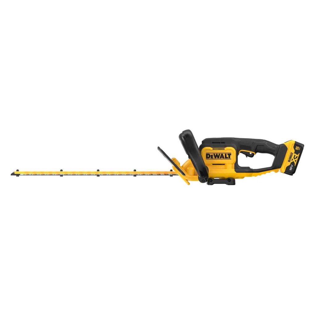 Кущоріз DeWALT акумуляторний, 18V, ніж 55 см, до 19 мм, 5Ah (DCMHT562P1)