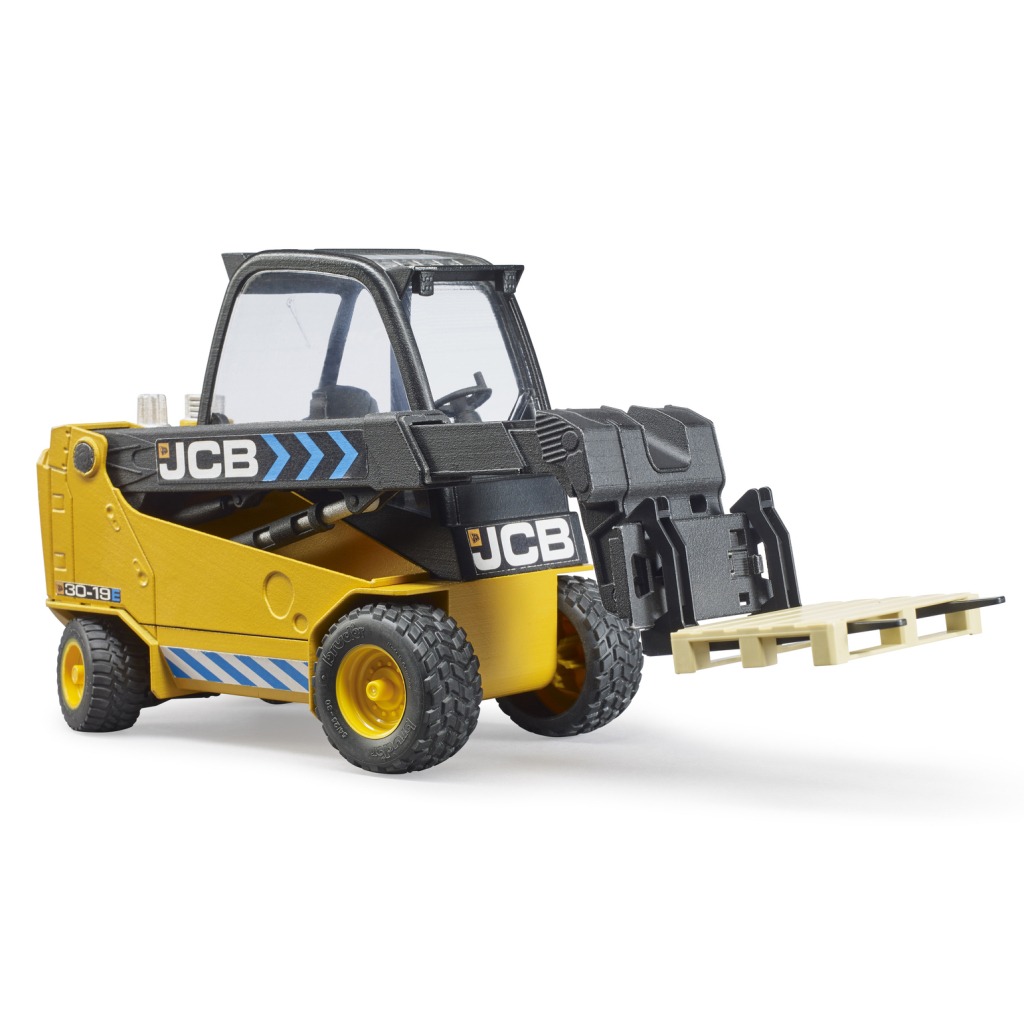 Масштабна модель автомобіля Bruder Навантажувач JCB Телескопічний з палетою (02512)