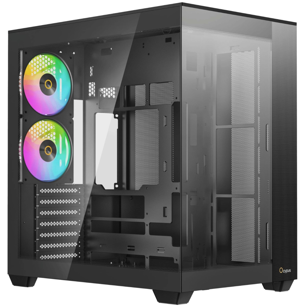 Корпус для ПК OCYPUS DELTA-C74-BKD200XX-GL