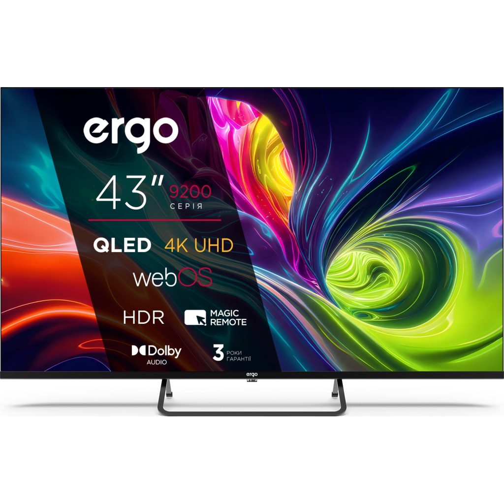 Телевізор Ergo 43WUQ9200 Телевізор Ergo 43WUQ9200