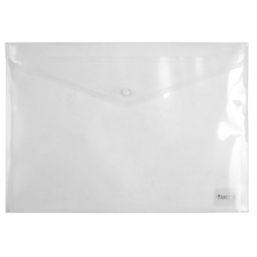 Папка - конверт Axent А4, glossy, transparent (1402-27-А)