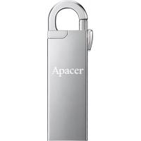 USB флеш накопичувач Apacer 64GB AH13A Silver USB 2.0 (AP64GAH13AS-1)