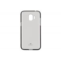 Чохол до мобільного телефона Goospery Transparent Jelly Samsung Galaxy J2 J250 Black (8809621309736)