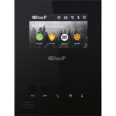 Відеодомофон BAS-IP AU-04LA Black (AU-04LA_B)