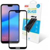 Скло захисне Global для Huawei P20 Lite (черное) (1283126489334)