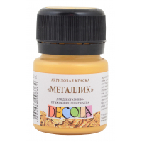 Acrylic paints Nevskaya palette Decola acrylic 20 ml Inca gold (352598)