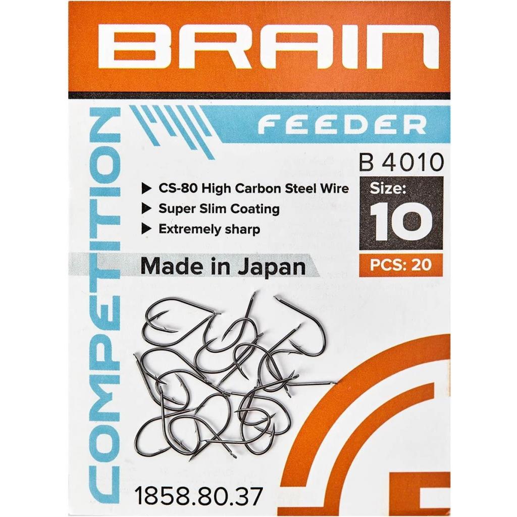 Гачок Brain Feeder B4010 10 (20 шт/уп) Black Nickel (1858.80.37)