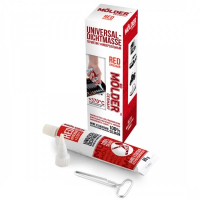 Герметик автомобільний MOLDER UNIVERSAL-DICHTMASSE RED 85г +370С (SIL370)