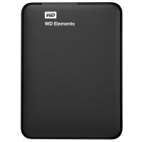 Зовнішній жорсткий диск 2.5" 1TB Elements Portable WD (WDBUZG0010BBK-WESN)