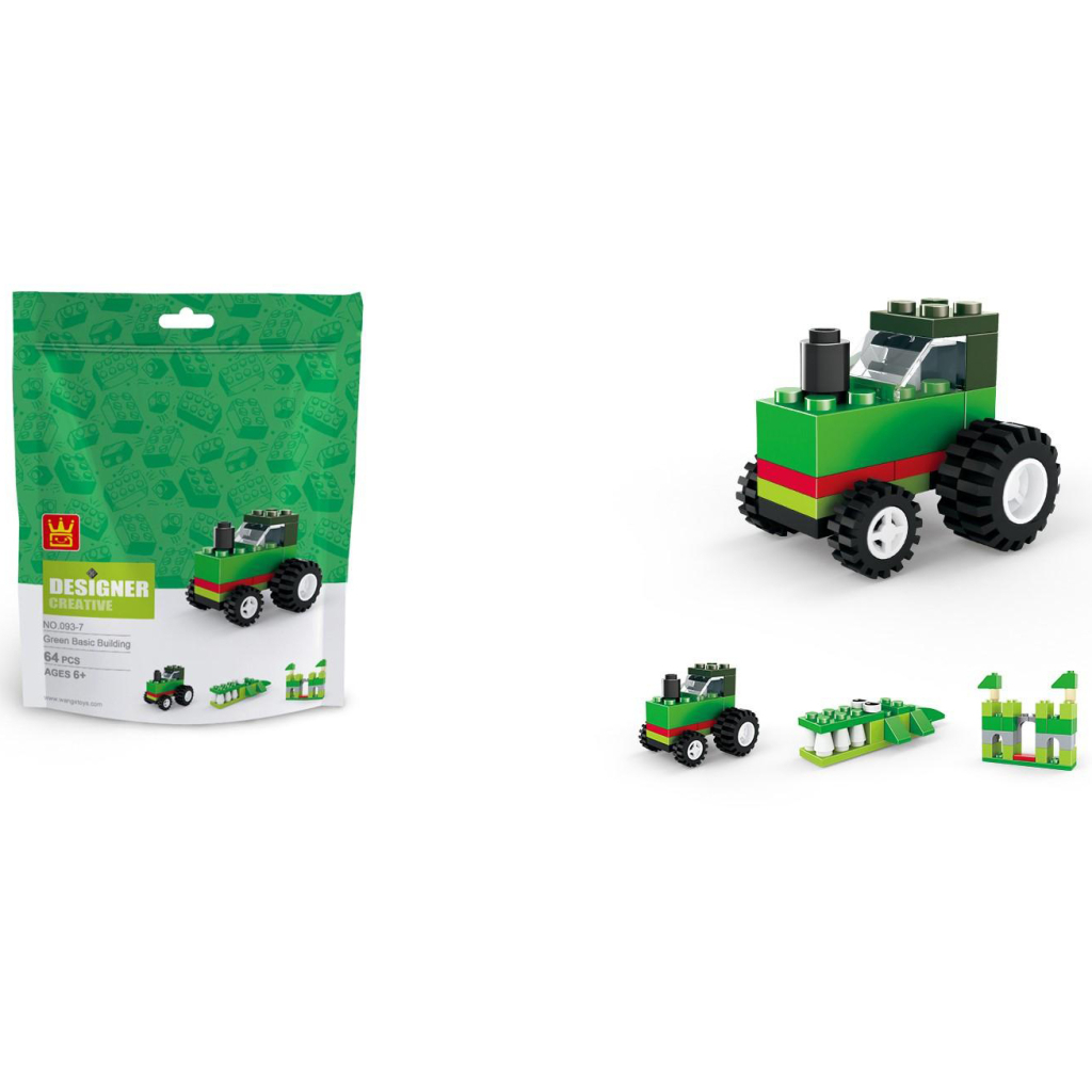 Конструктор Wange Дитячий трактор 3 в 1 (WNG-093-7) Конструктор Wange Дитячий трактор 3 в 1 (WNG-093-7)