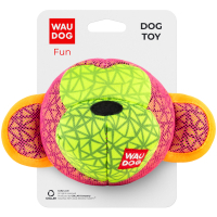 Dog toy WAUDOG Fun Monkey 16x10 cm pink (62037)