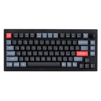 Клавіатура Keychron V1 84 Key QMK Gateron G PRO Blue Hot-Swap RGB Knob Carbon Black (V1D2_KEYCHRON)