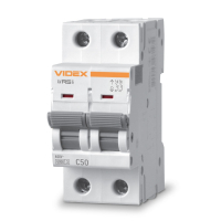Circuit breaker Videx RS6 RESIST 2p 50A 6kA C (VF-RS6-AV2C50)