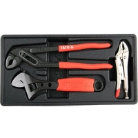 Set of tools Yato hinged and pliers 3 units. (YT-55473)