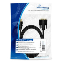 Кабель мультимедійний HDMI to DVI 2.0m MRCS185 Mediarange (MRCS185)