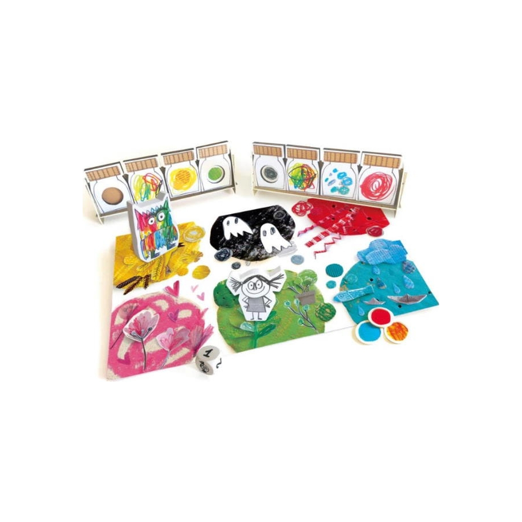 Настільна гра Feelindigo Кольоровий Монстрик (The Color Monster) українська (LFCACB181)