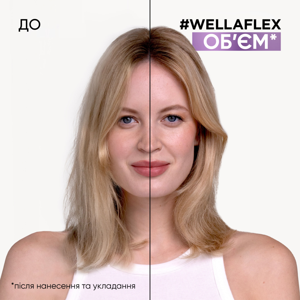 Мус для волосся WellaFlex Об'єм для тонкого волосся Суперсильна фіксація 200 мл (4064666230894/4056800912483)