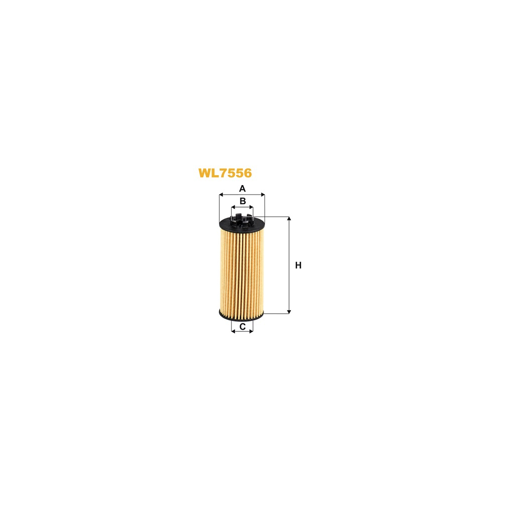 Фільтр масляний Wixfiltron WL7556