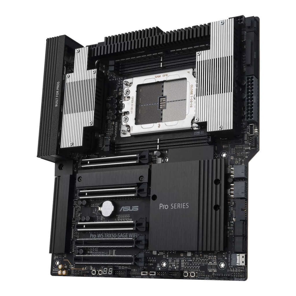 Серверна материнська плата ASUS PRO WS TRX50-SAGE WIFI sTR5 TRX50 4xDDR5 M.2 (90MB1FZ0-M0EAY0)