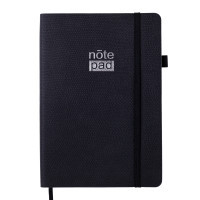 Notebook Buromax Respect 96 sheets A5 in a cell black (BM.295108-01)